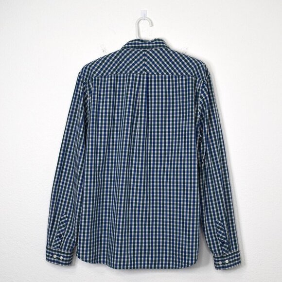 Brooklyn Industries Mens Gingham Button Down Shirt Sz XL Grandpa Preppy Academia - Picture 11 of 16
